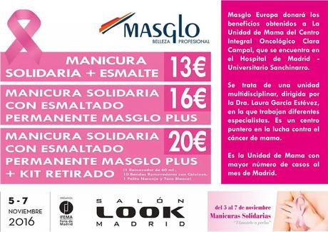 Manicuras Solidarias Masglo Salon Look de Madrid