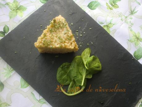 Arroz milanés con boletus