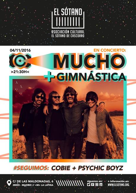 Concierto de Mucho y Gimnástica en El Sótano