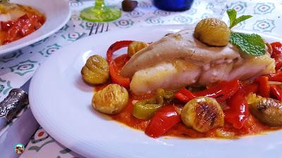 Bacalao con castañas