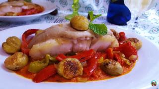 Bacalao con castañas