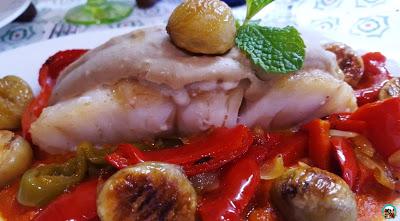 Bacalao con castañas