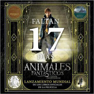 Cuenta regresiva para Animales Fantásticos y dónde encontrarlos.