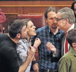 Demasiado odio en la política española