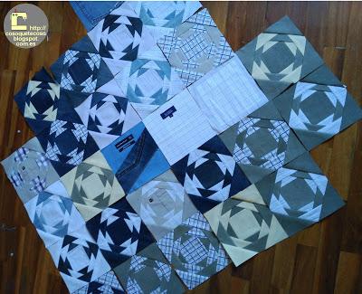 Quilt de vaqueros y camisas de Raúl