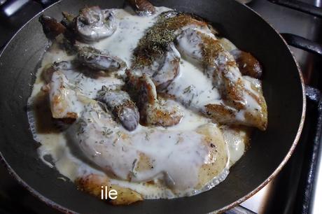 Pollo al champiñon - re fácil de preparar