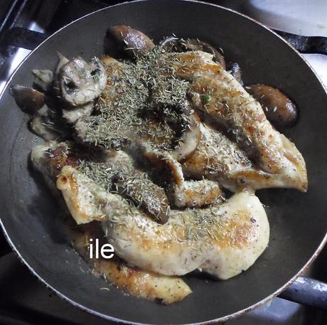 Pollo al champiñon - re fácil de preparar