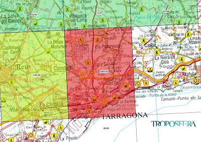 España: Mapa de emisiones de PM10 (Inventario EMEP 2014)