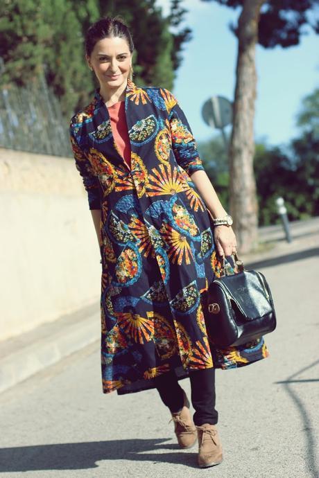 Trench estampado de Sammydress