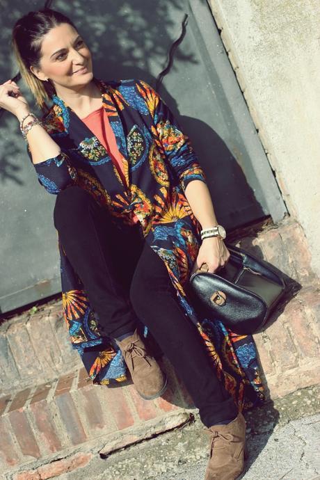 Trench estampado de Sammydress