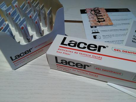 Probando Gel dentífrico Lacer