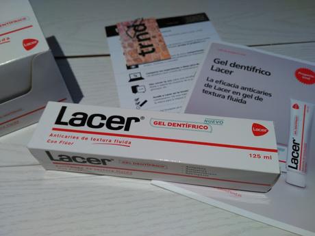 Probando Gel dentífrico Lacer