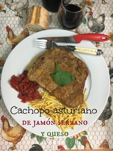 Cachopo Asturiano De Jamón Serrano Y Queso