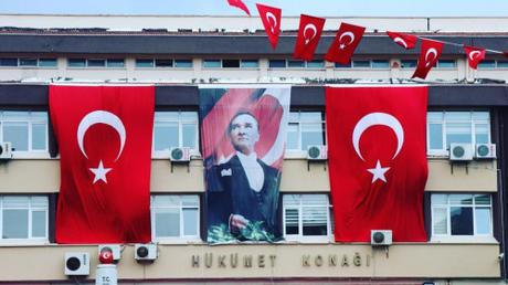Día de la República en Turquía. 29 de octubre de 2016. Sinop.