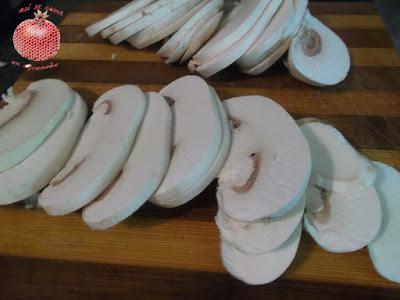 Champiñones en vinagre