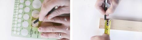 Diy Gimnasio de madera para el bebé