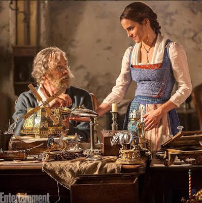 Bella y Bestia son, las fotos de Emma Watson vía Entertainment Weekly