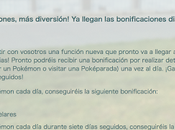 Pokémon confirma recompensas diarias