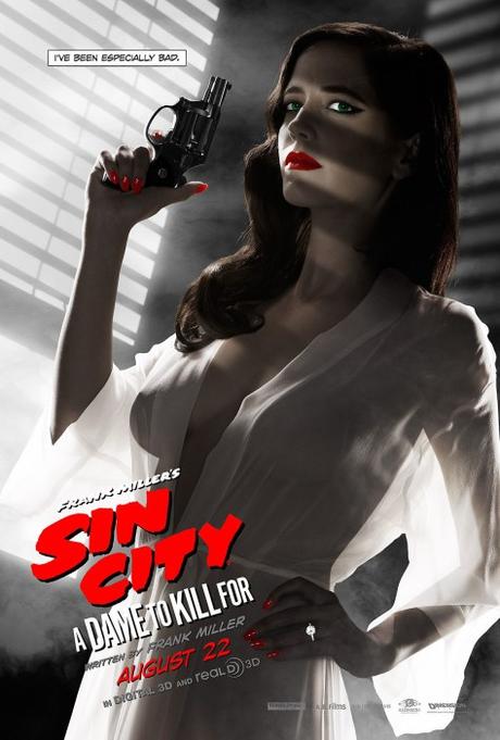 Sin City: A dame to kill for (2014), tarde y mal