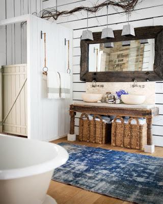 Sanitarios de Estilo Rustico