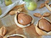 Peras Hojaldre Crema Cacao