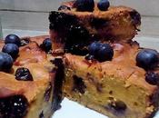 Tarta vegana arándanos