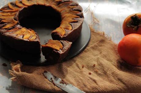 bizcocho-caquis-chocolate-kidsandchic