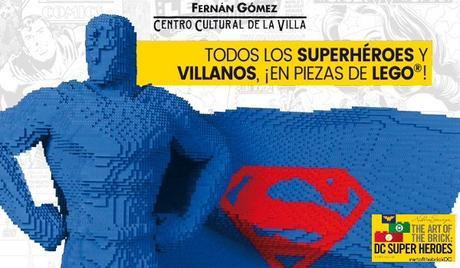 THE ART OF THE BRICK: DC SUPER HEROES - El universo de los Super Heroes y de las piezas de LEGO desembarcan en Madrid.