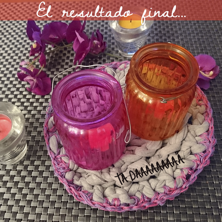 SEGUNDAS VIDAS PARA TUS CAMISETAS VIEJAS. HAZ TRAPILLO Y CREA UN PRECIOSO SALVAMANTELES