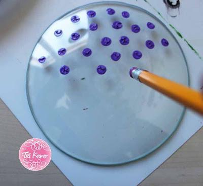 Tía Keko y manualidades con cristal