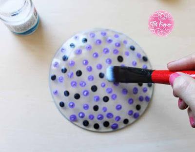 Tía Keko y manualidades con cristal