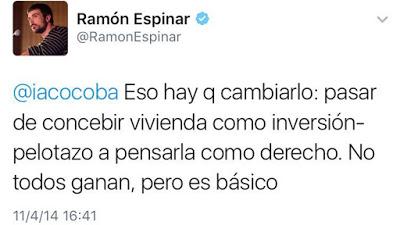 RAMÓN ESPINAR, UN INSULTO