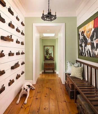 Mas Diseños de Vestibulos en Estilo Rustico