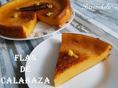 FLAN DE CALABAZA