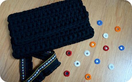 DIY: Clutch de trapillo estilo etnico