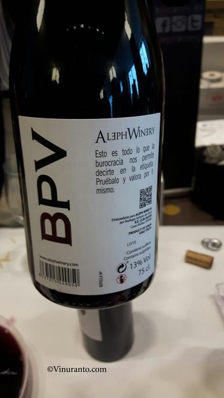 BVP de Aleph Winery. Proximamente. 