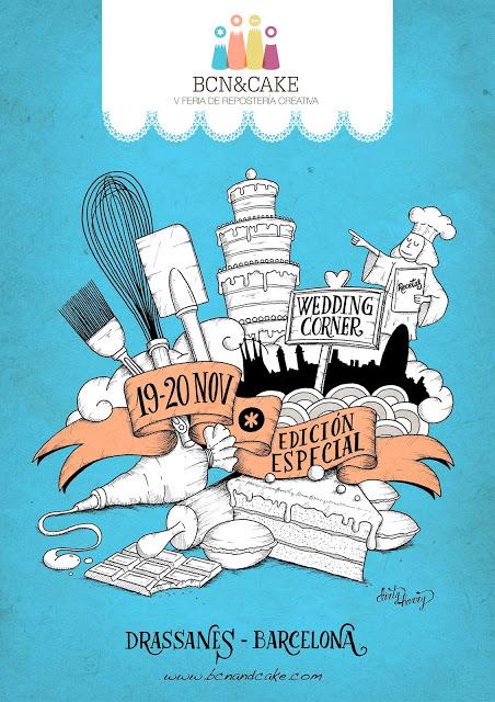 Cartel BCN&Cake 2016