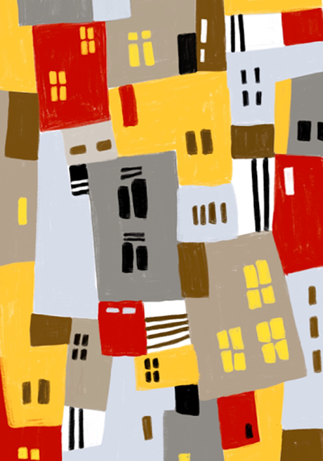 Nuevos creadores: las composiciones con colores de Ophelia Pang