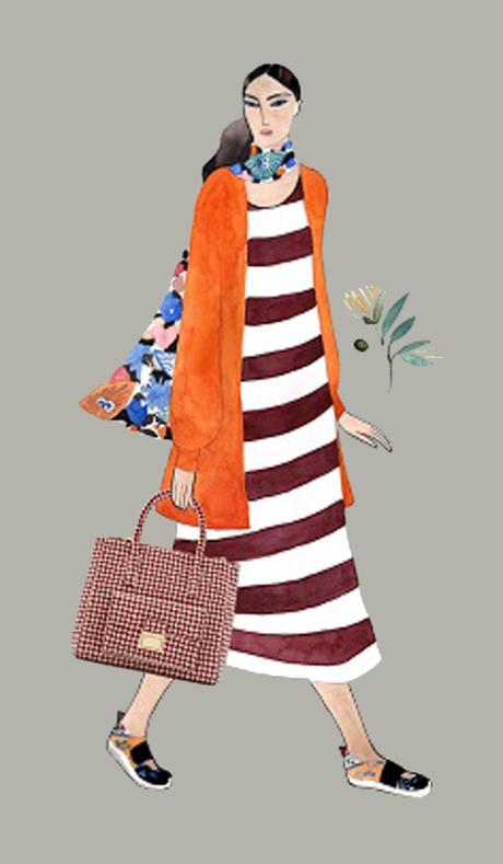 Ilustradores de moda: Kelly Beeman para Bimba y Lola