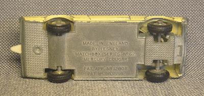 Mercury Cougar de Matchbox