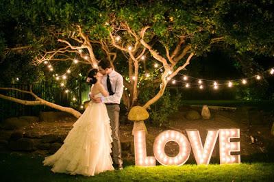 Letras Luminosas para Bodas-Letras Decorativas