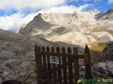 Portilla subiendo al Collado de Remoña