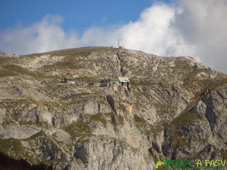 Vista de la estación superior del Teleférico de Fuente Dé.