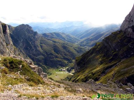 Fuente Dé desde lo alto de los Tornos