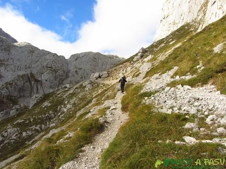 Parte final de la canal de los Tornos