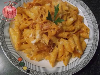 Pasta allamatriciana Pasta allamatriciana