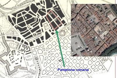 PLANO TÍPICO DE LA CIUDAD ROMANA Y SU HUELLAS EN LAS CIUDADES ESPAÑOLAS