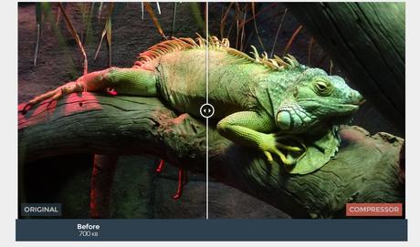 optimizar las imágenes - compressor.io