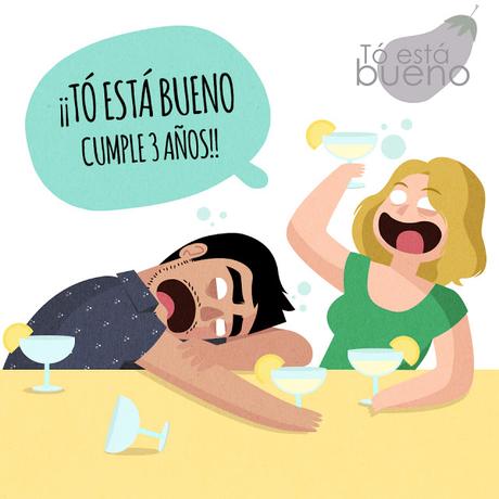 ¡Margaritas para celebrar que el blog cumple 3 años!  Volvemos después de mucho tiempo