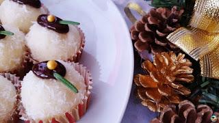 Trufas nevada de coco